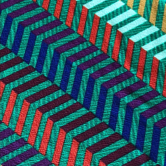 LuLaRoe XS Cassie Skirt-Chevron - Picture 2 of 3